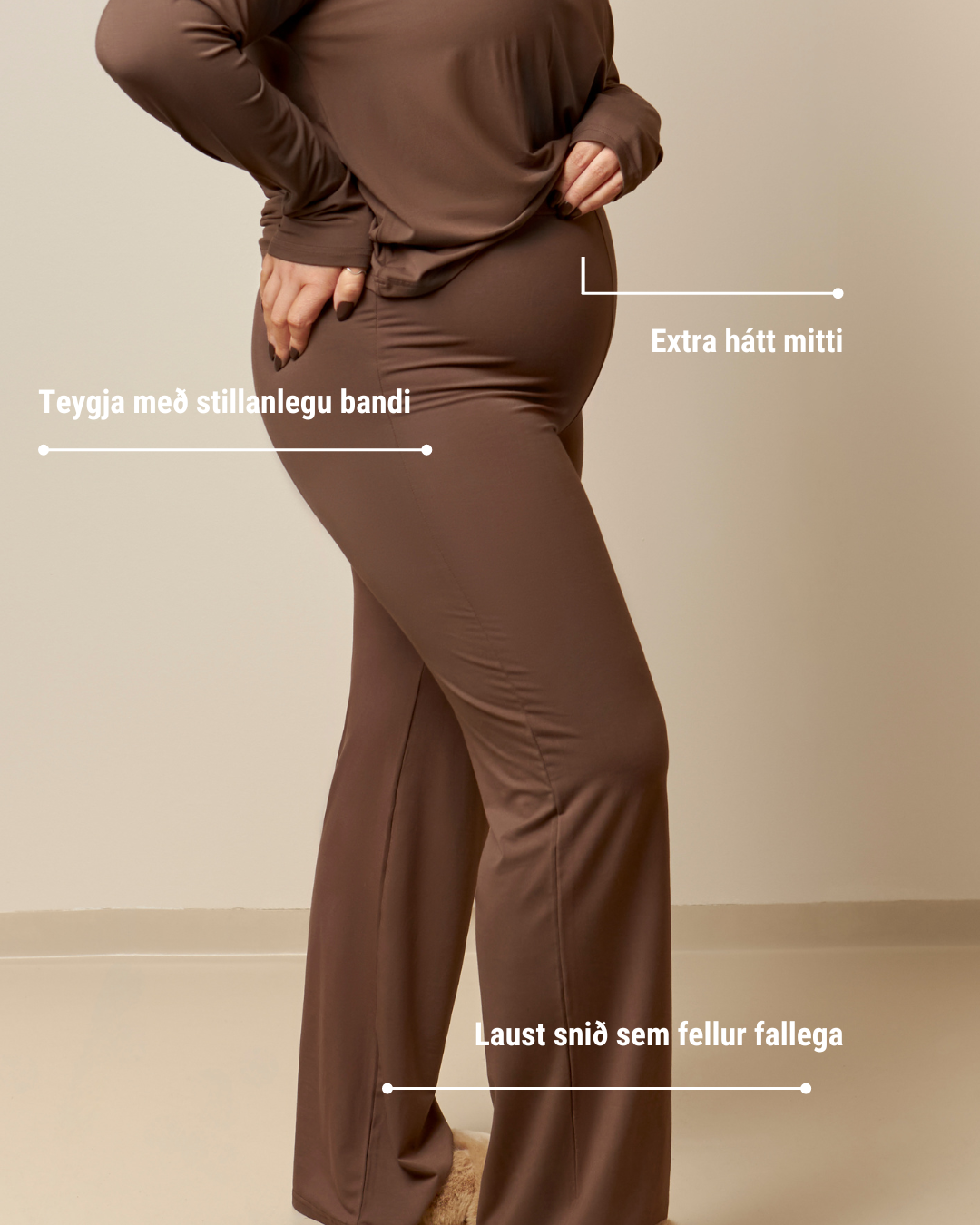 Heima er gott , NADÍA buxur | SÚKKULAÐI - Heima er gott