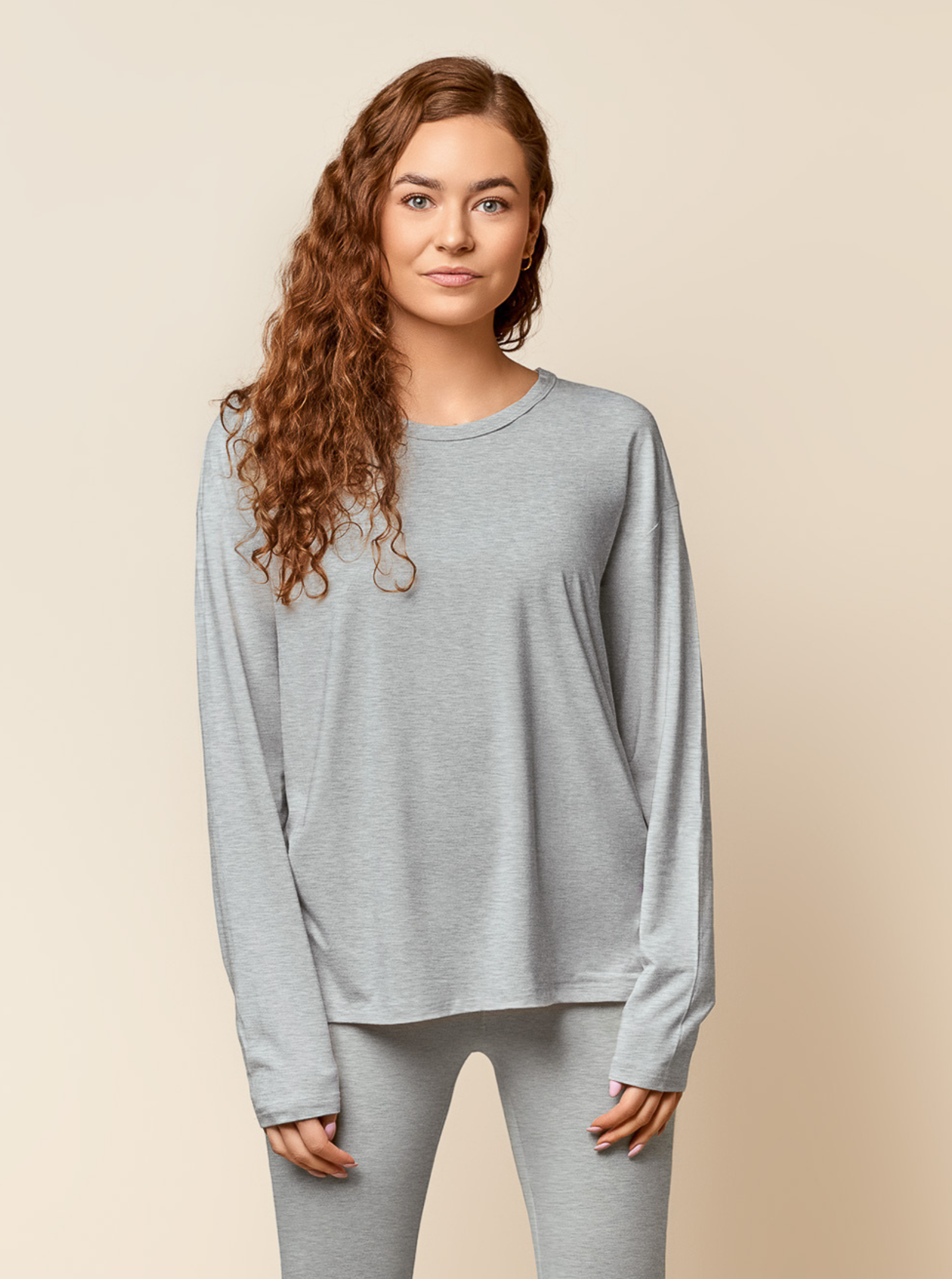 KARA bambus oversized langermabolur | GRÁTT