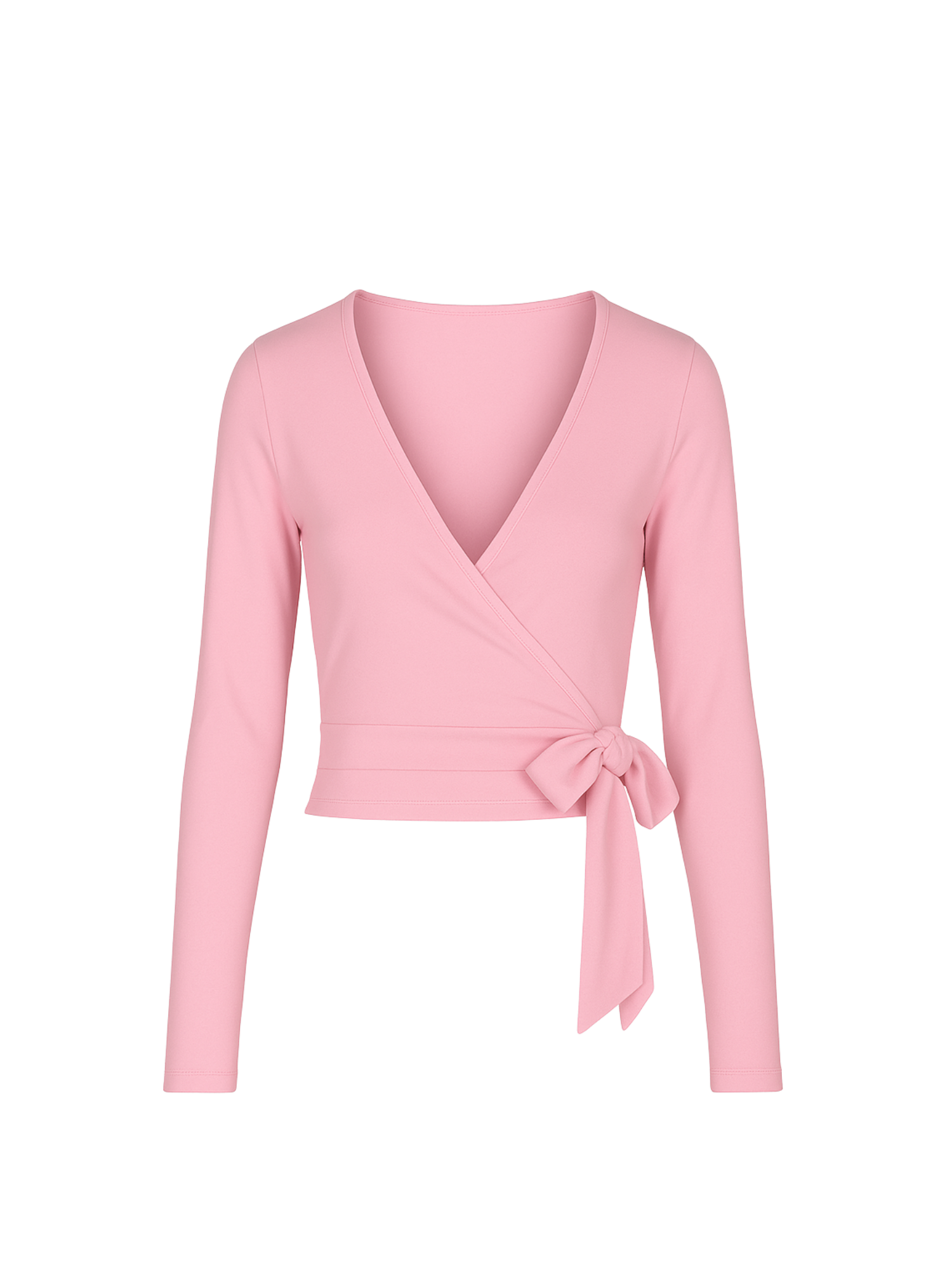 BELLA bambus ballet wrap top | ROSÉ