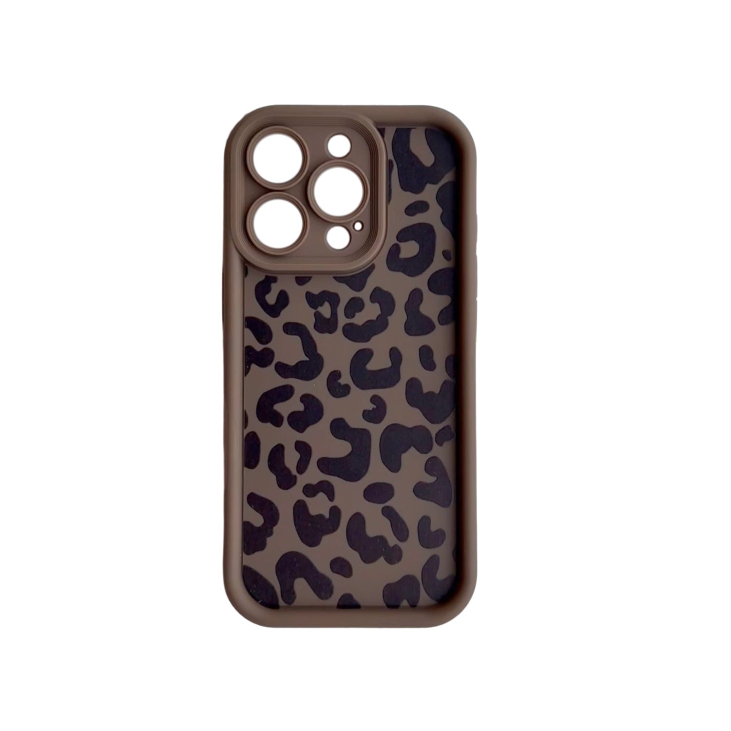 iPhone 16 hulstur | Leopard brúnt