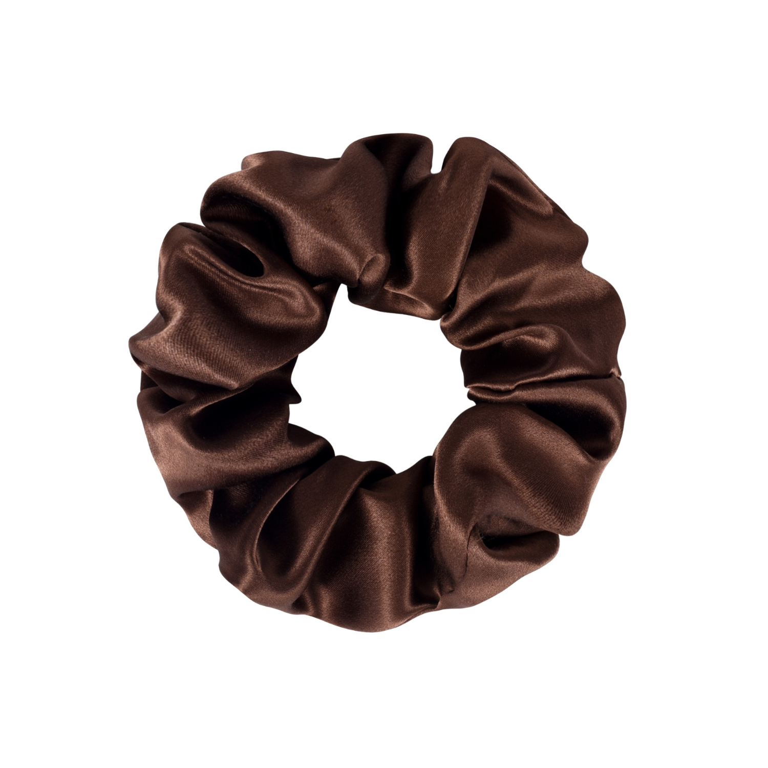 Heima er gott , SILKI scrunchie hárteygja | COFFEE - Heima er gott