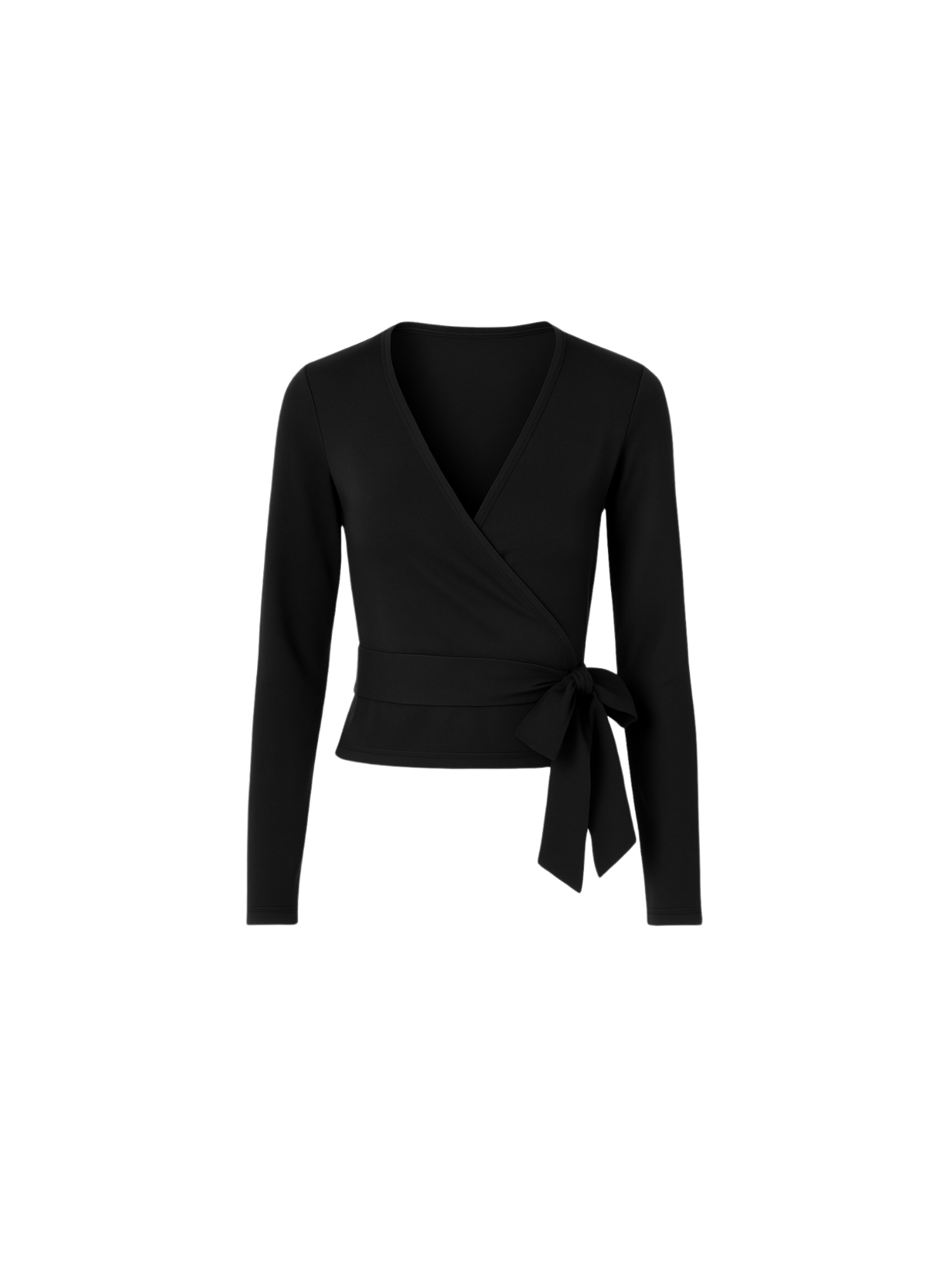 BELLA bambus ballet wrap top | LAKKRÍS