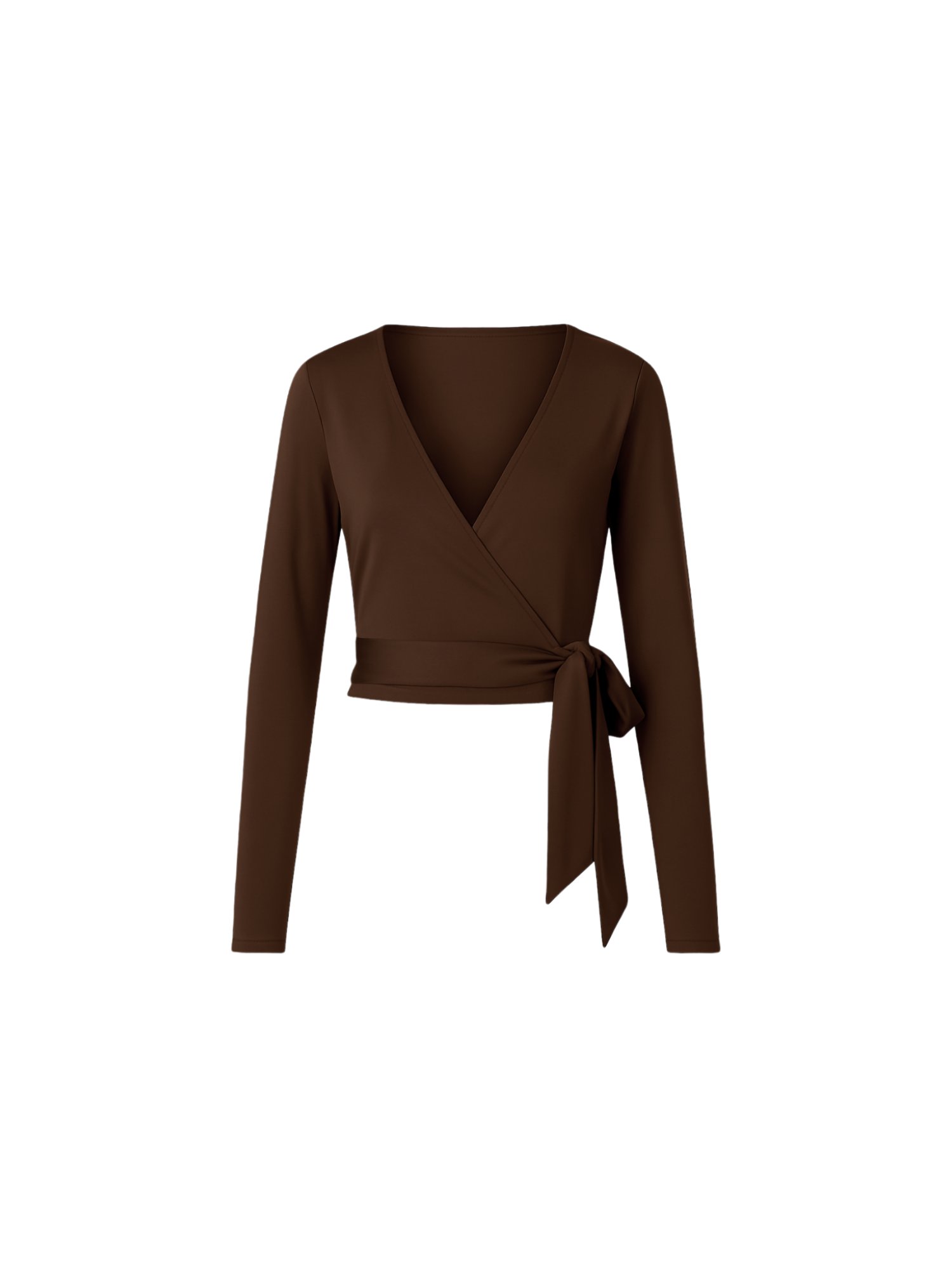 BELLA bambus ballet wrap top | SÚKKULAÐI