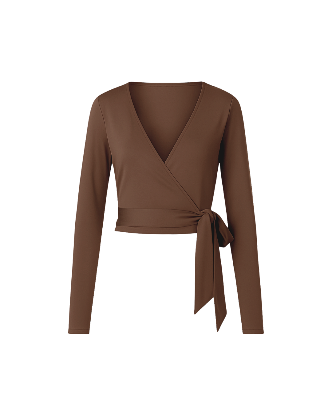 BELLA bambus ballet wrap top | SÚKKULAÐI