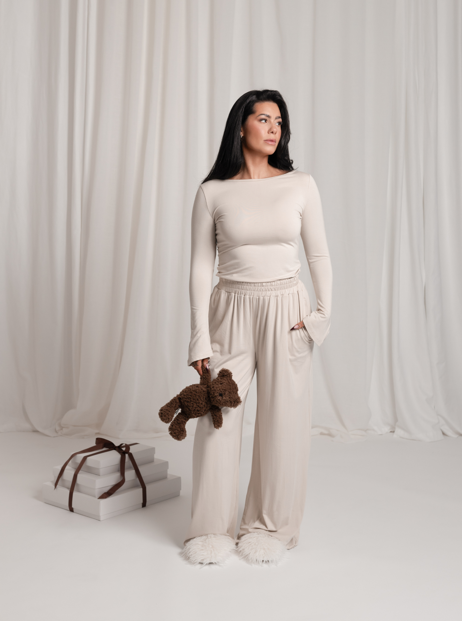 UNA bambus bolur | VANILLA