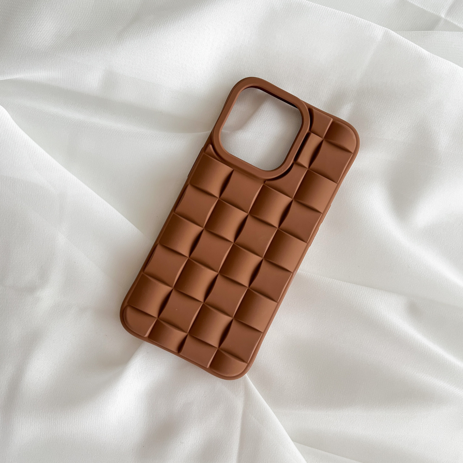 Heima er gott , BRAIDED iPhone hulstur | COFFEE - Heima er gott